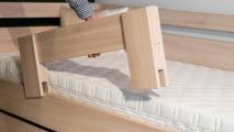 Line nasouvací zábrana na postel z lamina