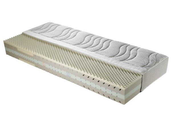 Luxusní sendvičová matrace ze studené pěny Sofia Comfort s paměťovou pěnou. Výroba na míru, spíme zdravě. Dlouhá životnost, český výrobek. Pro pohodlný spánek.