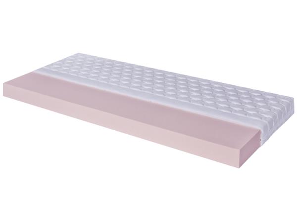 Pěnová matrace Tina do rozkládacích postelí. Půlený opěrák lze rozložit na pohodlnou matraci. Český výrobek.