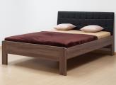Manželská postel z lamina Marlen, více barevných dezénů. Možnost praktického úložného prostoru. Kvalitní zpracování.