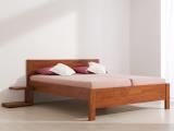 Manželská postel z masivu Soňa, velký výběr barevných odstínů. Kvalitní zpracování. Postele s úložným prostorem.
