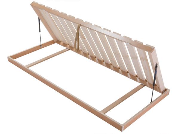 Pevný dřevěný rošt s odklápěním do boku - Solid kombi. Vhodný pro postele s úložným prostorem. Snadné ovládání. Český výrobek.