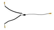 Synchronizační kabel k motorovým roštům - T2. Kabel T2 synchronizuje rošty - Primo a Solid s drátovým ovládáním.