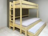 Etážová postel Evisa Evisa etážová postel – masivní smrk.