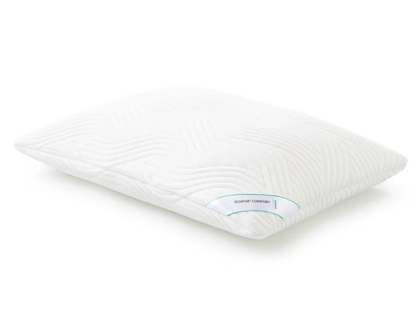 Polštář klasického tvaru z paměťové pěny Tempur Comfort Medium.