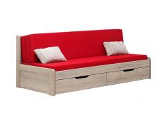 Rozkládací postel Klasik N-N, lamino Rozkládací postel Klasik N-N, lamino