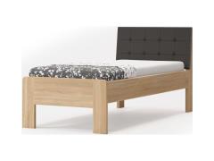 Jednopostel Marlen, čalouněné čelo, lamino Jednopostel Marlen, čalouněné čelo, lamino