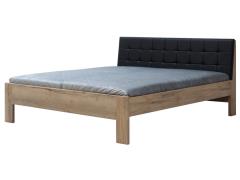 Postel Marlen, čalouněné čelo, lamino Postel Marlen, čalouněné čelo, lamino